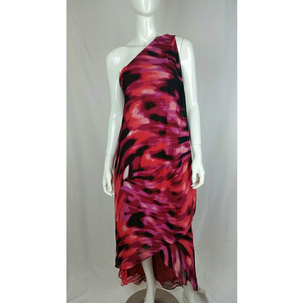 🌸NWT Boston Proper Sunset Waves Maxi Dress Wrap